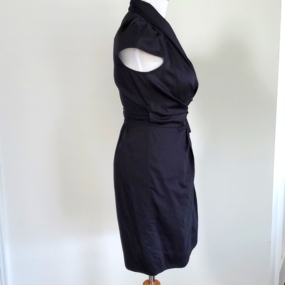 Diane Von Furstenberg Vern Wrap Dress Black - Picture 4 of 8